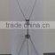 Metal adjustable x stand system 60*160cm