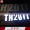 Waterproof outdoor 3d alphabet letters epoxy resin led sign board