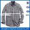 Comfortable cotton fabric Long Sleeve Men's wholesale plaid shirt printing