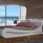 Leather Platform Bed