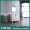 48 inch single sink white soild wood bathroom vanities