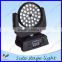Mainland factory 36*10W LED Zoom Moving Head Wash Light