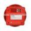 UL listed 6 inch 10mA 24V 103DB red color Round Waterproof indoor electric fire alarm bell for Fire fingting system