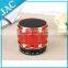 S28 Metal Mini Stereo Portable Bluetooth Speaker With Handfree Mic+TF Card Slot