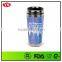 16 ounce FDA certificate plastic and stainless steel photo insert travel tumbler