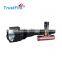 TrustFire TR-500 500lumens 3 led flashlight 2*18650 lI-ion rechargeable batteries powered by Cree Q4 Led Flashlight