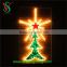 Multi style 2D led garland pole motif lights for outdoor pole decoration