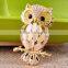 Fashion Channel Opal Owl Brooch Korea for Unisex Wholesale