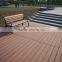 Hollow Outdoor Wood Plastic Composite Decking Exterior WPC Flooring for Garden Landscape