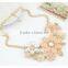Resin Flower Vintage Choker Collar Pendant Statement Necklace Women Necklaces & Pendants Fashion Necklaces for Women 2014