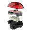3LED waterproof automatical bike accessories bike lights works with 2pcs AAA battery