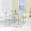 2016 Hot sale Dining sets sSace saving Metal dining set Furniture