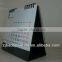 Low price transparent acrylics slide calendar,acrylics slide calendar clear acrylic calendar stand