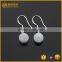 2015 new arrival Stick earring with cat's eye!!! Opal jewelry stick earring silver jewelry where to buy!!!