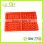 Silicone Waffle Cookie Mold Breakfast Cake Biscuit Baking Pan Kitchen Bakeware