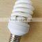  china manufacturer 11W 18W 23W U spiral shapes energy saving bulb