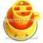 Ultra bright solar-powered 6 pcs LED traffic warning light