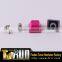 Custom heart-shape studs rivets for leather bag