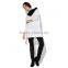 Pretty steps 2015 white v neck women loose pullover blouse patterns for winter
