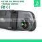 4.3inch full hd 1080p car rearview mirror camera dvr