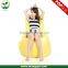 China stylish printed beanbag mini chair