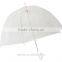 Manual Open Straight Cheap Transparent Poe Material Umbrella