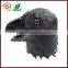 2016 cheap synthetic peacock feathers funny carnival latex mask