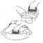 Wholesale Plastic BBQ Pulled Pork Shredder Chicken Wolverine Meat Claws