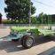 Semi-Trailer Type and Steel Material Low Bed Excavator Trailer