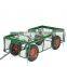 heavy duty mesh metal garden wagon , garden trolley