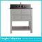 Black Granite Top Deluxe Grey Bathroom Vanity Set