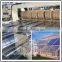 uv coated pc polycarbonate corrugated sun sheet