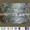 BWG12x14 Galvanized barbed wire 250m length per roll