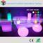 High-grade illuminated led bar furniture battery opertaed remote control led bar sofa LTT-SA07