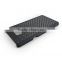 Shiny black 3K twill woven carbon fiber phone case cover for samsung galaxy note7