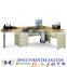 L shape office workstation desk and tables computer desk writing desk