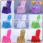 normal pattern ruffled cheap spandex chair cover
