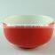 red glazed ceramic bowl and wooden chopsticks set in gift box dinner set for wholesale