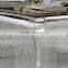 Silver metal corner table mirrored side table