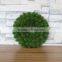 Plastic green pine wreath for indoor wall decoration