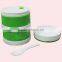 2 Layers Plastic School Lunch Box With Handle