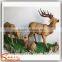 Great Quality of Outdoor Decoration Equioment Life Size Large Fiberglass Animal Statue Molds