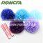 8'' Tissue Paper Pompom Garland For Festival Decoration