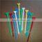 Novely plastic heart shape cake decor stick