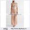 Wholesale Women Apparel Back-concealed hook and zip Blush Tule Maxi Skirt(DQE0400SK)