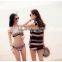 Brazil high school girls sexy halter swimsuit bikini