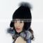 CX-C-42B Wholesale Genuine Mink Fur Cap 2016 Fashion Hat Custom Hats Women