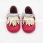 Genuine leather moccasin shoes baby baba shoes for babies