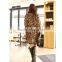 Korean style latest design hot sale leopard top selling products summer chiffon thin cardigan