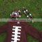 Football Dress New Design Ruffle Dress Clothes 100%cotton Cute Children's Kids Clothes With Matching Necklace and Headband